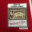 Regata Cleveland Cavaliers Mitchell & Ness Away Edition 03/04 - Box 114