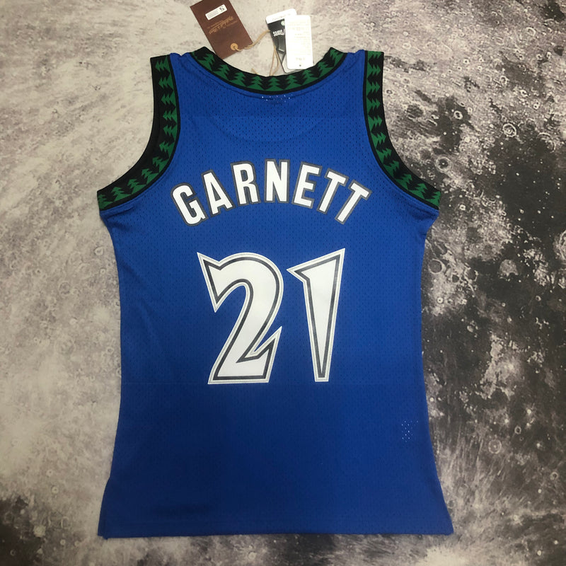 Regata Minnesota Timberwolves Mitchell & Ness Away 03/04 - Box 114