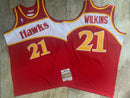 Regata Atlanta Hawks Mitchell & Ness 86/87 - Box 114