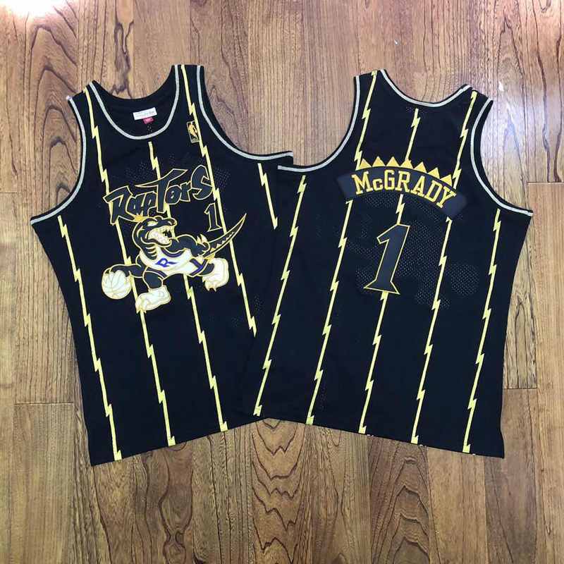 Regata Toronto Raptors Mitchell & Ness Black/Gold 98/99 - Box 114