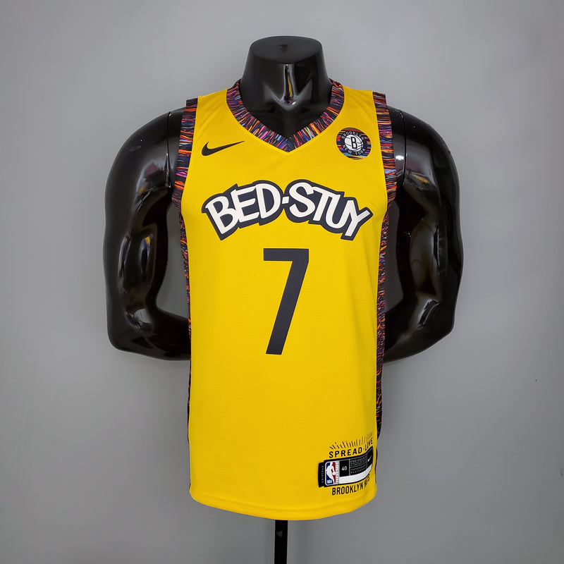 Regata Brooklyn Nets Commemorative Edition Yellow 20/21 - Box 114