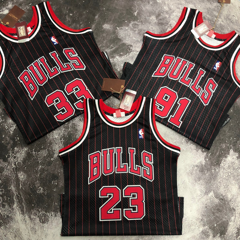 Regata Chicago Bulls Alternative Mitchell & Ness 95/96 - Box 114