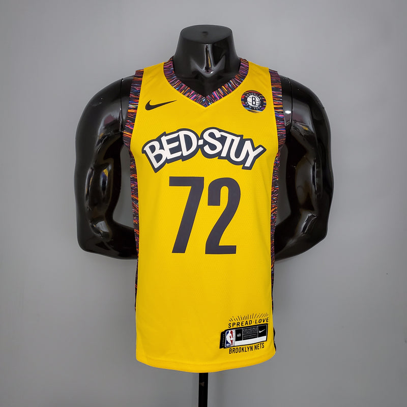 Regata Brooklyn Nets Commemorative Edition Yellow 20/21 - Box 114