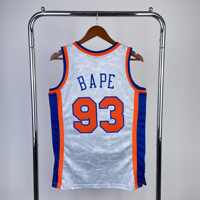 Regata New York Knicks Mitchell & Ness BAPE Edition 1993 - Box 114