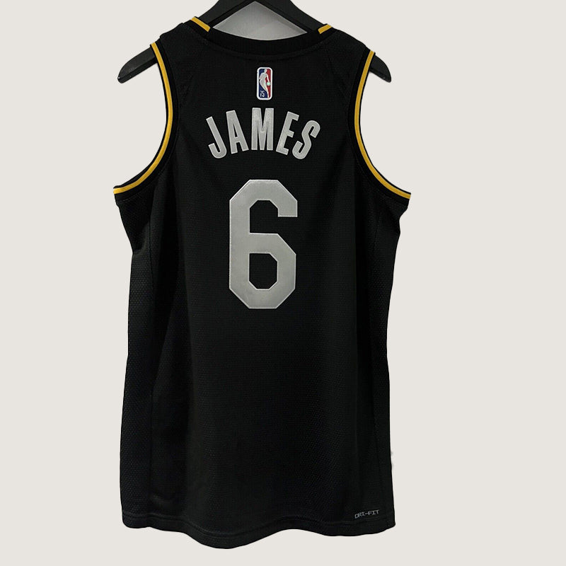 Regata Los Angeles Lakers MVP Black James - Box 114