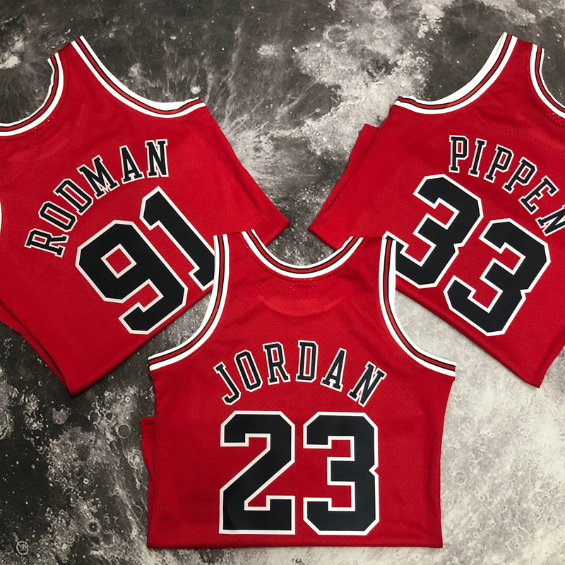 Regata Chicago Bulls Away Mitchell & Ness 97/98 - Box 114