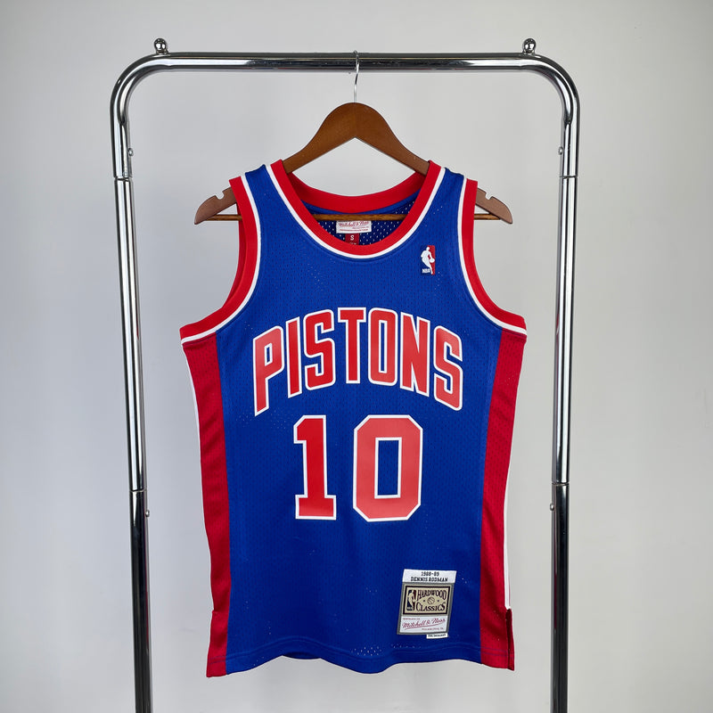 Regata Detroit Pistons Mitchell & Ness Away Edition 88/89 - Box 114