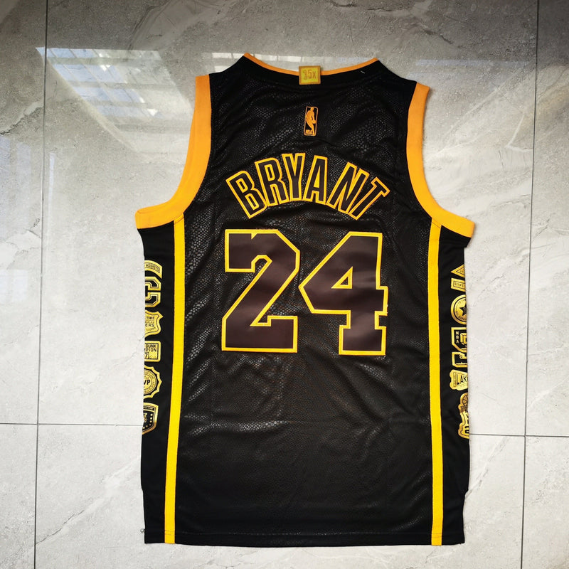 Regata Los Angeles Lakers Comemorativa Black Mamba Kobe Bryant - G