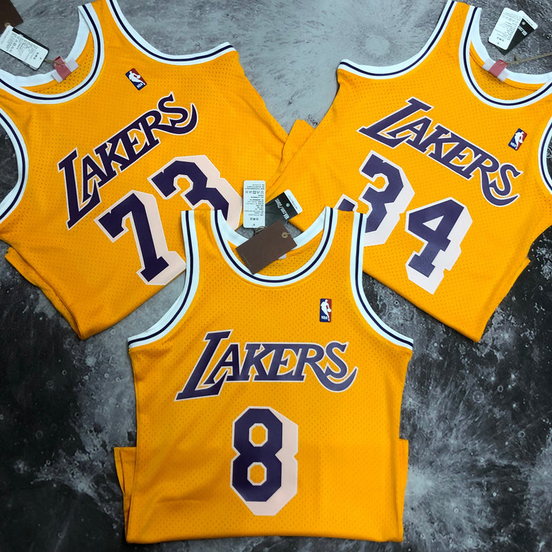 Regata Los Angeles Lakers Mitchell & Ness Home 96/97 - Box 114