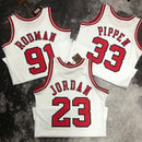 Regata Chicago Bulls Home Mitchell & Ness 97/98 - Box 114