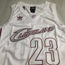 Regata Cleveland Cavaliers Retrô Adidas White Edition