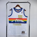 Regata Denver Nuggets Mitchell & Ness Home 91/92 - Box 114