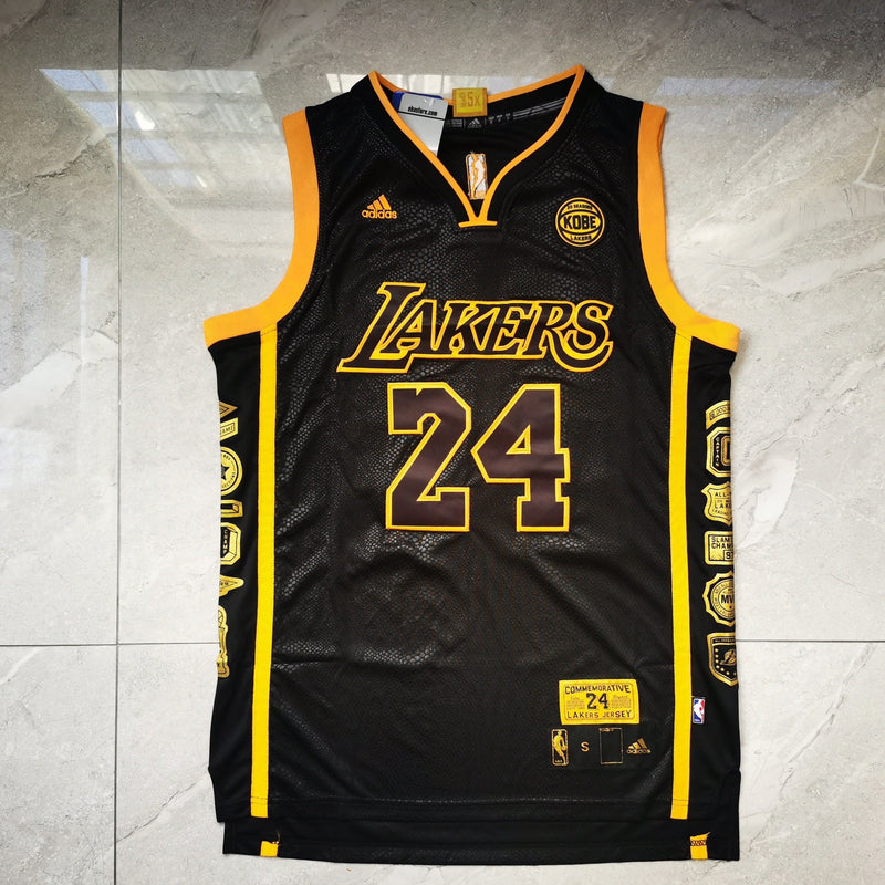 Regata Los Angeles Lakers Comemorativa Black Mamba Kobe Bryant - G