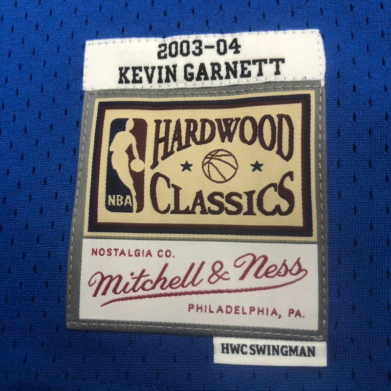 Regata Minnesota Timberwolves Mitchell & Ness Away 03/04 - Box 114