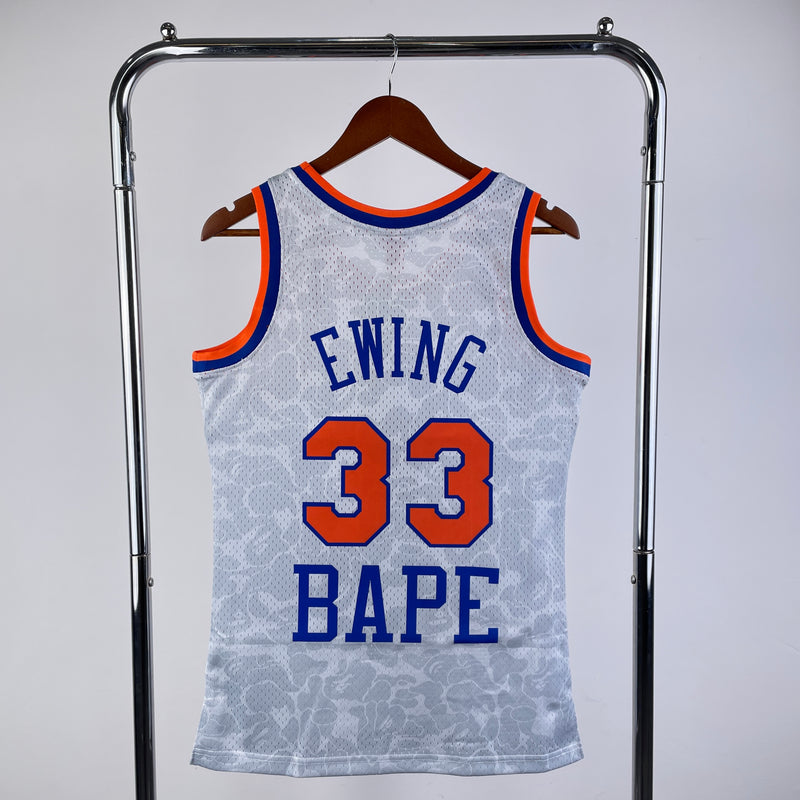 Regata New York Knicks Mitchell & Ness BAPE Edition Home 91/92 - Box 114