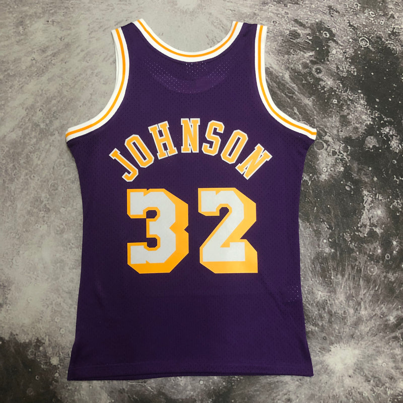 Regata Los Angeles Lakers Mitchell & Ness Away 84/85 - Box 114