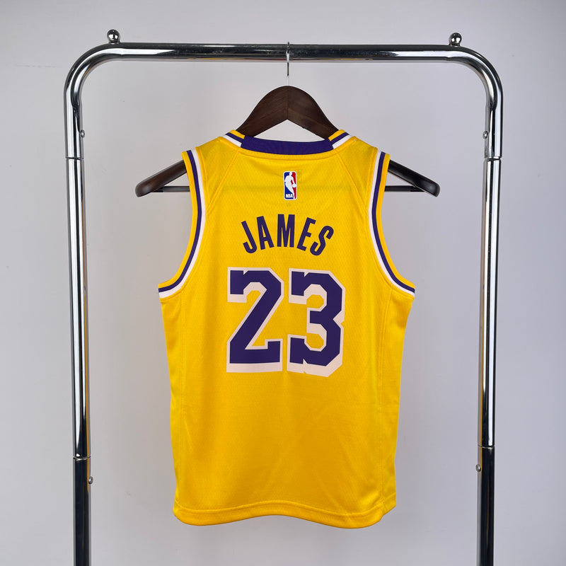 Regata Infantil Los Angeles Lakers Icon Edition 21/22 - Box 114