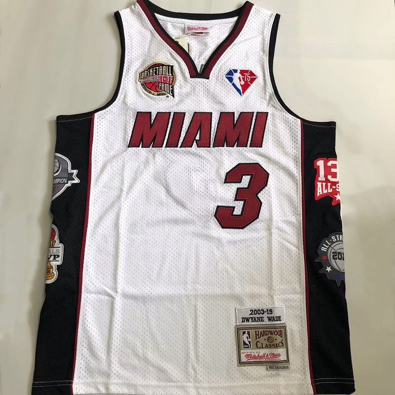 Regata Miami Heat Mitchell & Ness Hall of Fame Wade