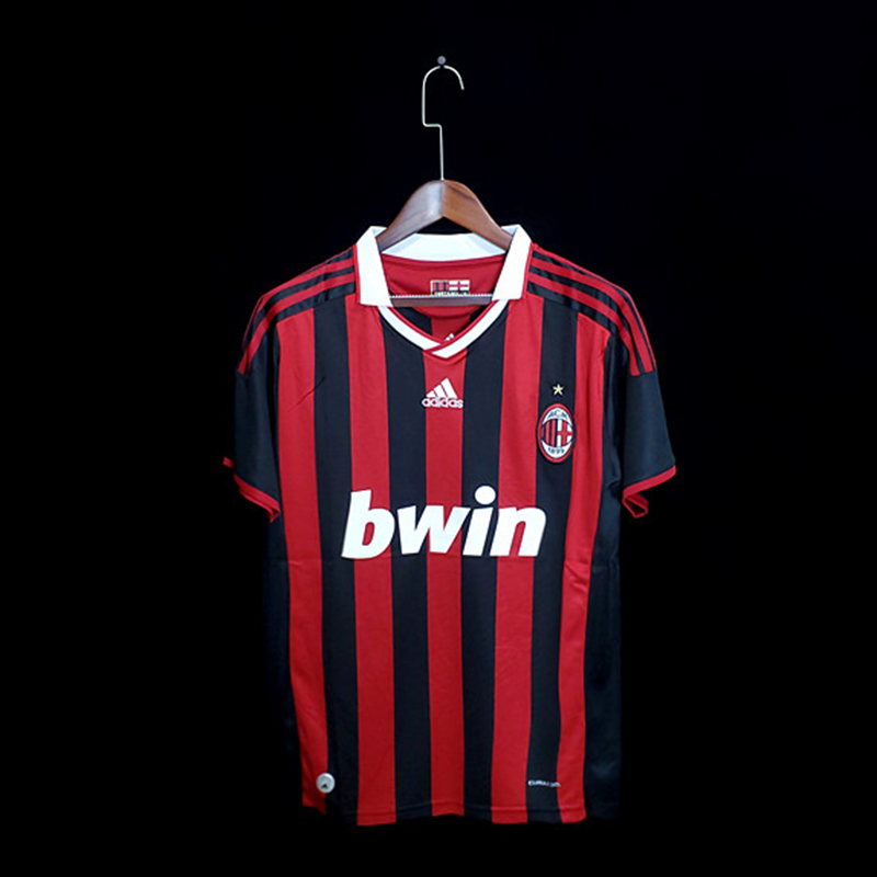 Camisa Milan Retrô Home 09/10 - Box 114