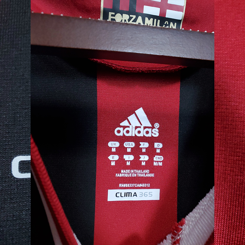 Camisa Milan Retrô Home 09/10 - Box 114