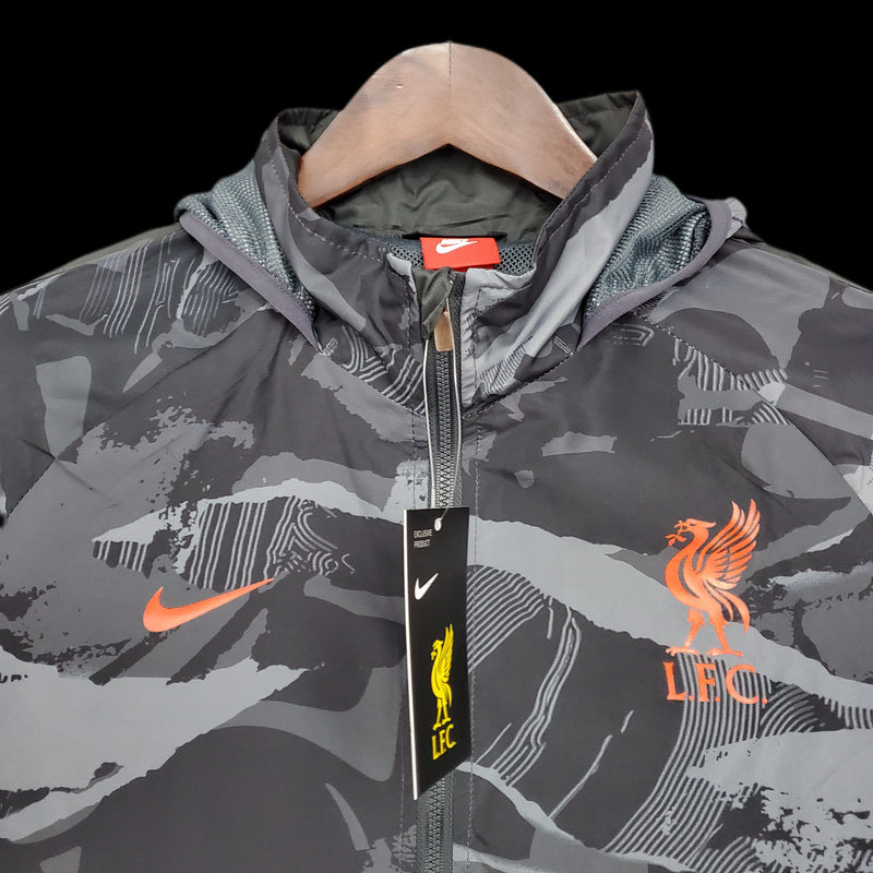 Jaqueta Corta Vento Liverpool 21/22 Camuflado - Box 114