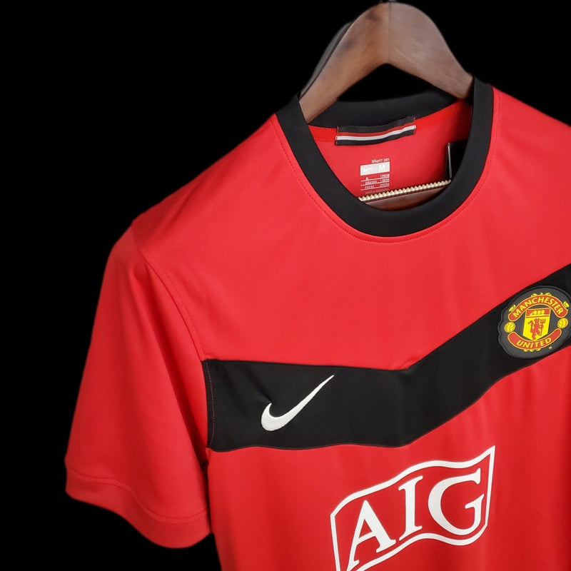 Camisa Manchester United Retrô Home 09/10 - Box 114